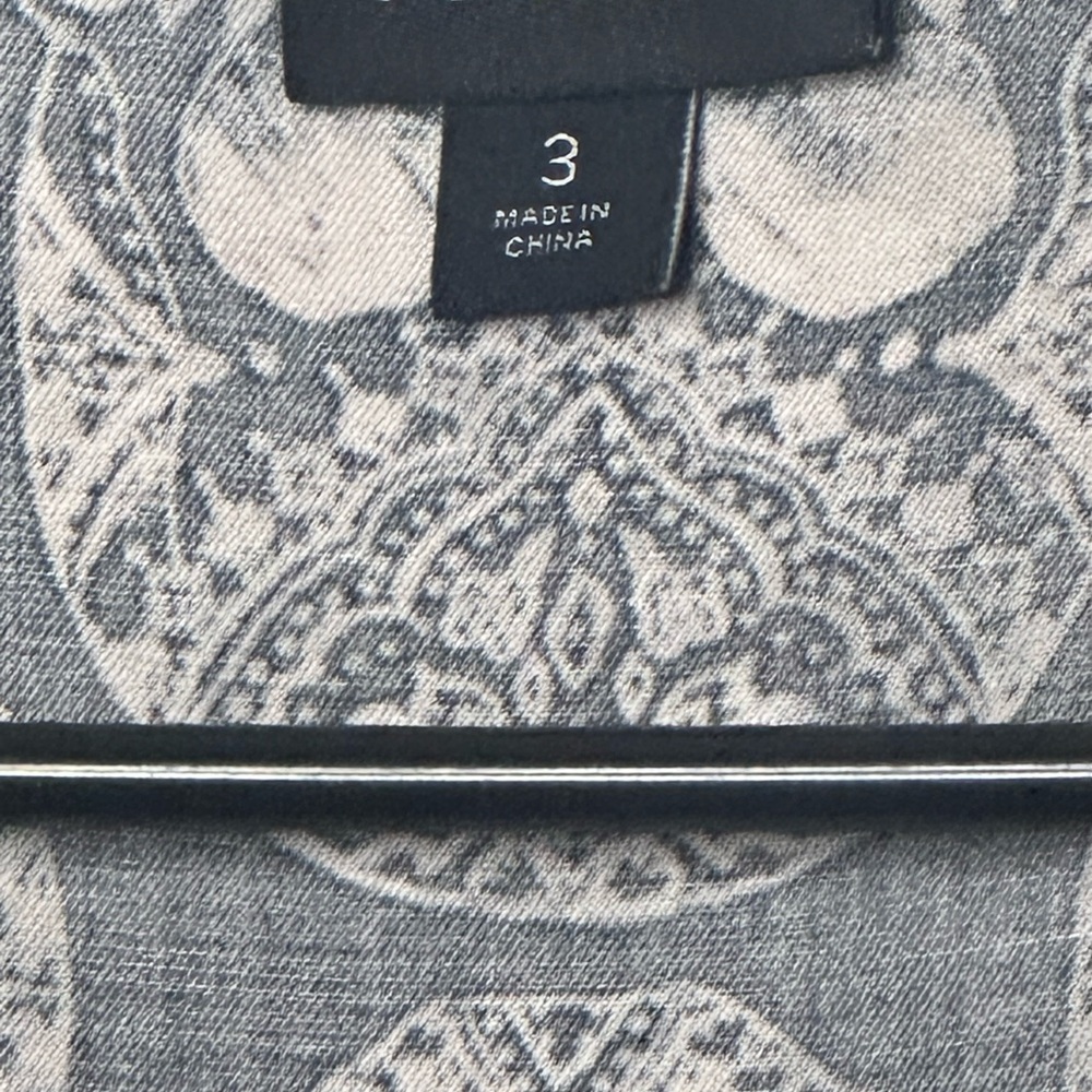Torrid Black and Tan Patterned Blouse - Picture 3 of 9